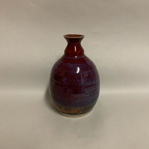 Beautiful Glazed Earth-tone Pottery Vase